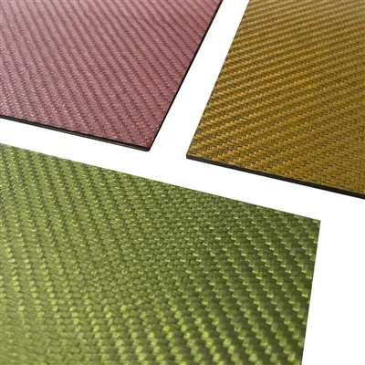 Color carbon plate manufacturing process Color carbon plate manufacturing process